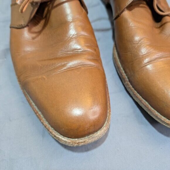 Poppy Barley Handcrafted Chukka Boots Men Size 10 - Picture 6 of 12